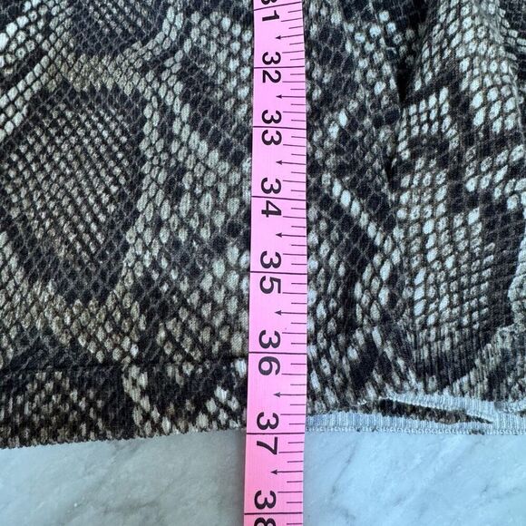Michael Kors Python print knit Sweater Dress cotton blend size S - Picture 10 of 10